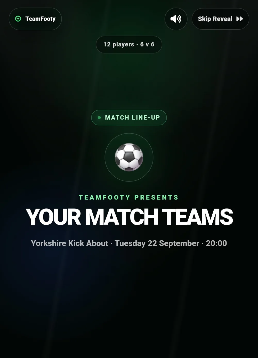 TeamFooty team reveal